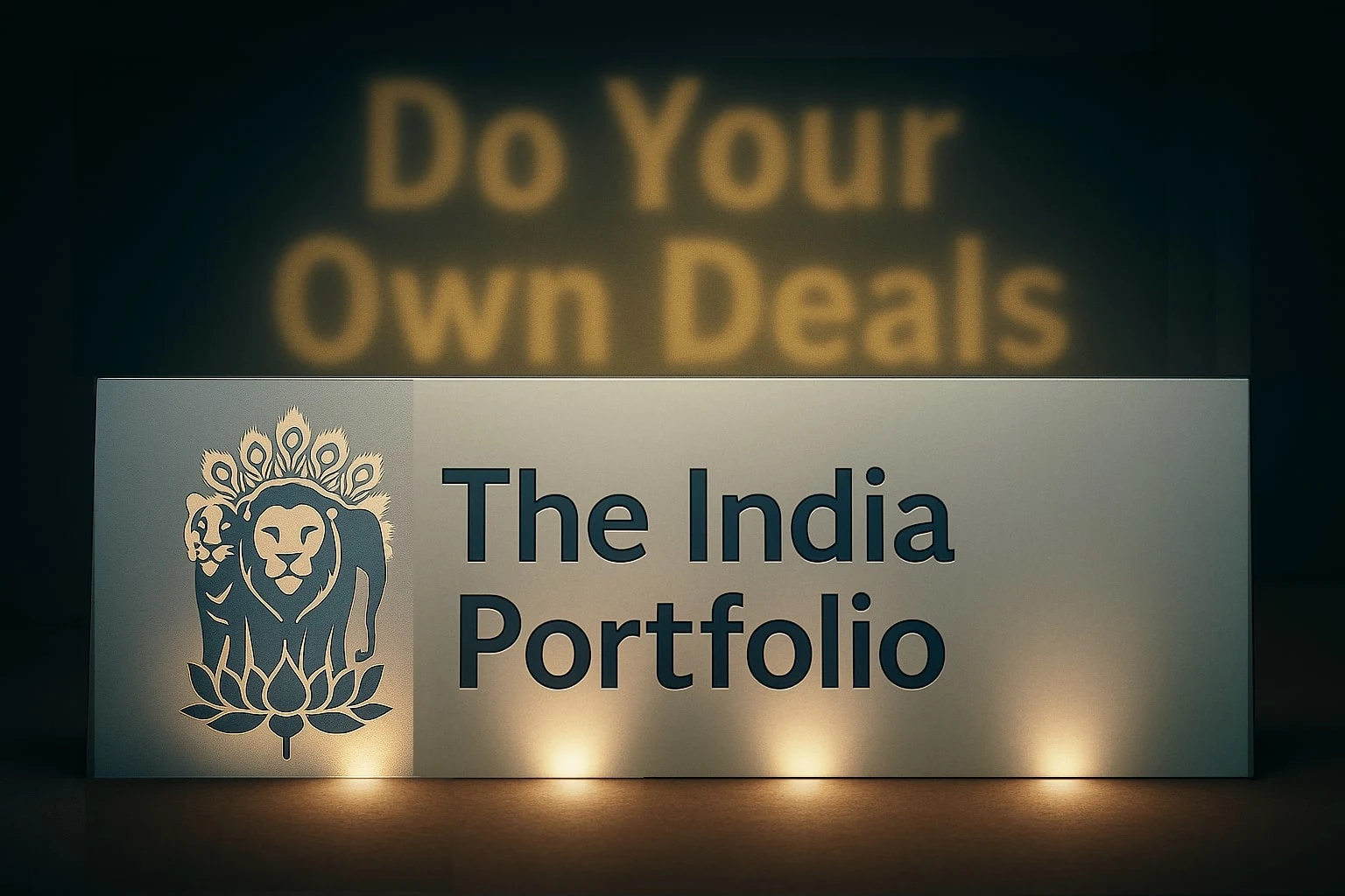 The India Portfolio | Dealmaking in the AI age | Do your own deals